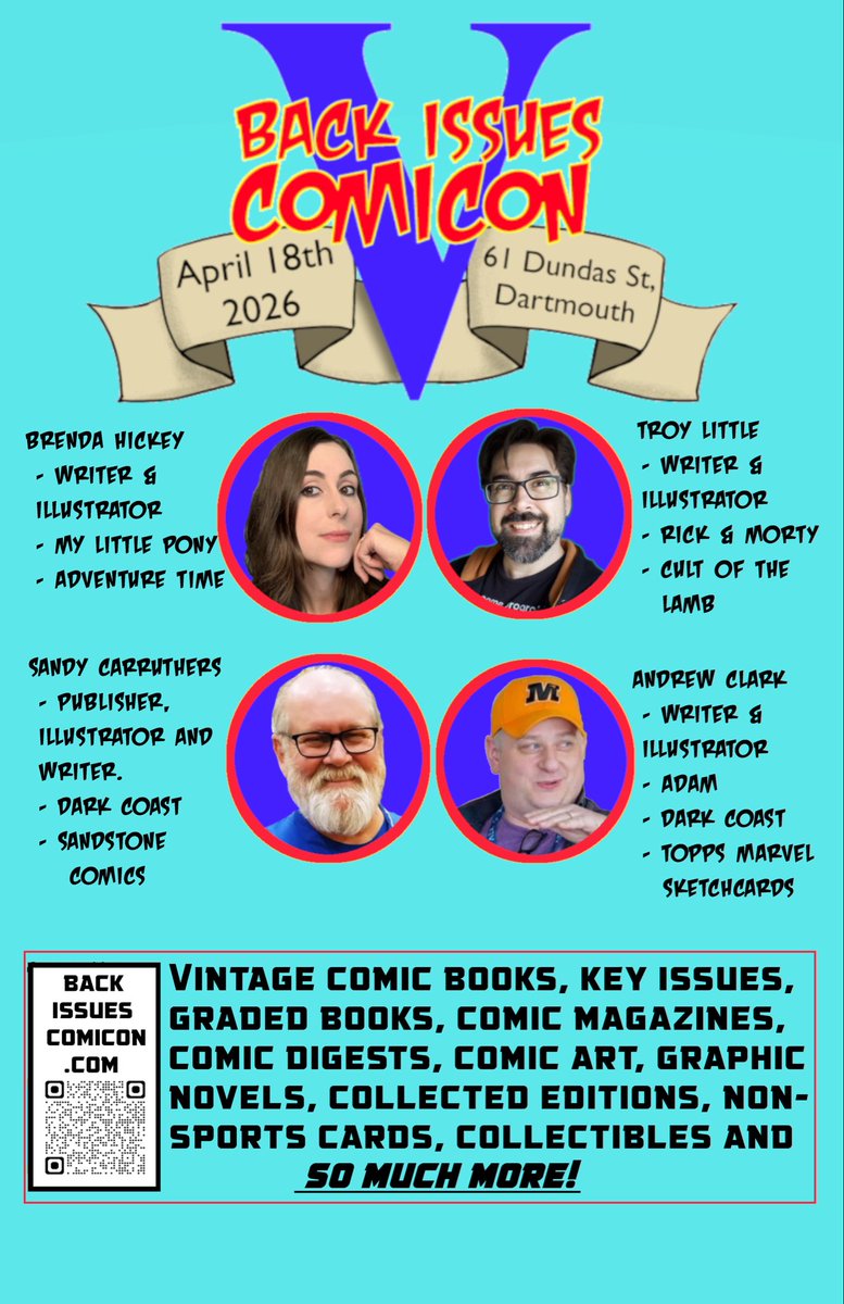 Back Issues Comicon tweet media