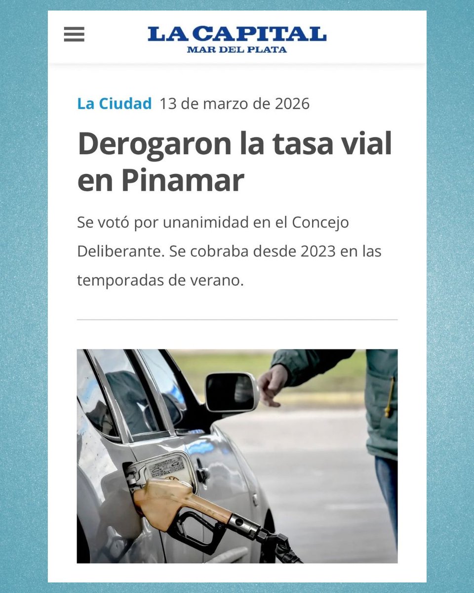 Horacio Taccone tweet media