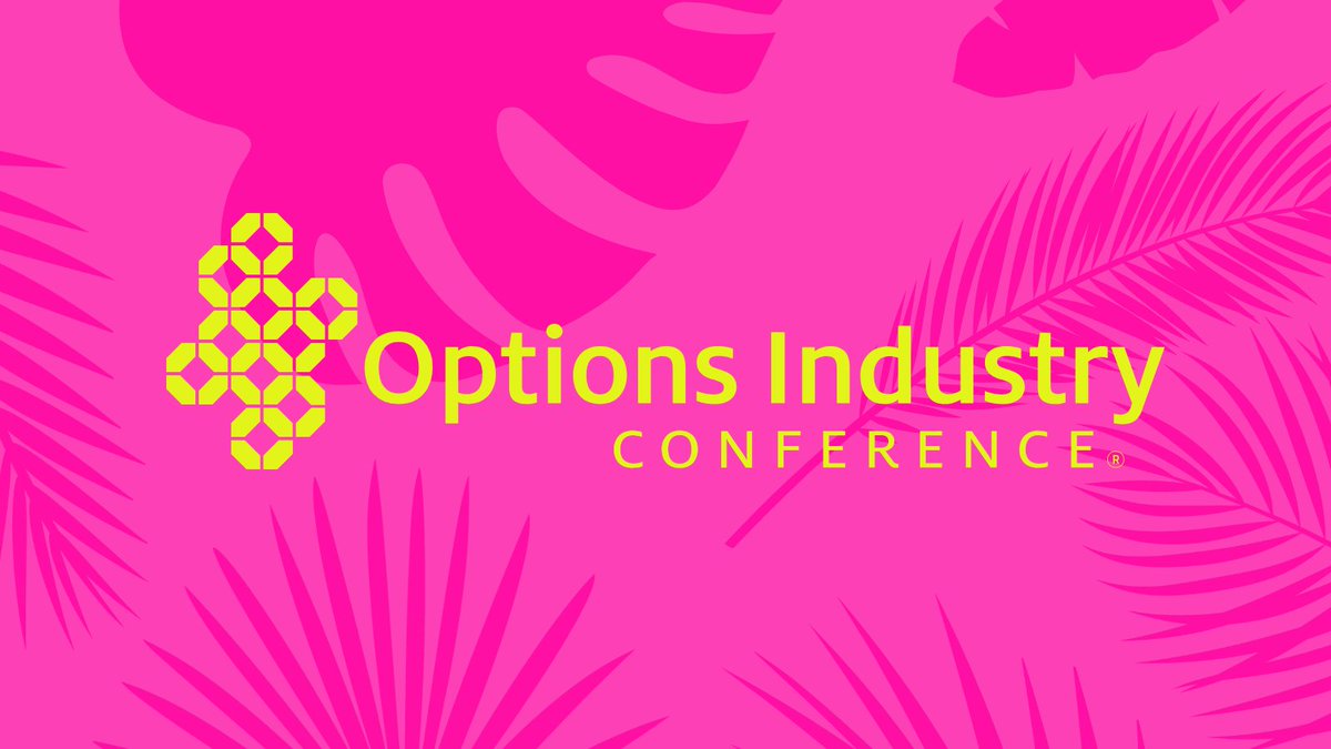 Options Industry Conference tweet media