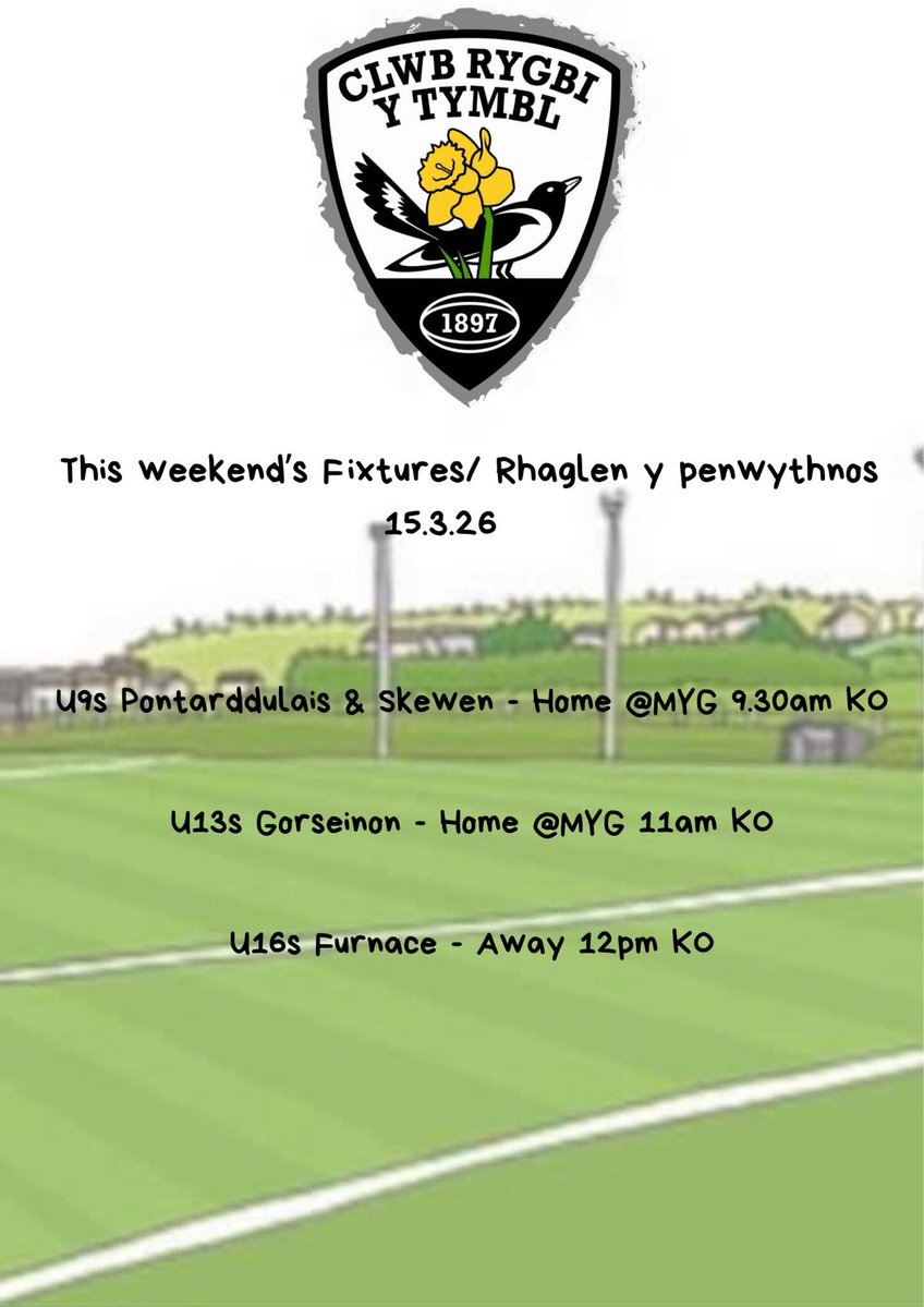 Clwb Rygbi Y Tymbl tweet media