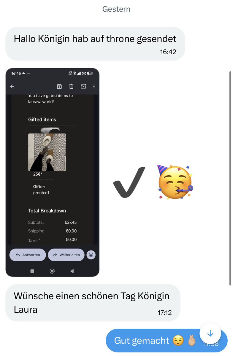Königin Laura 👑 tweet media