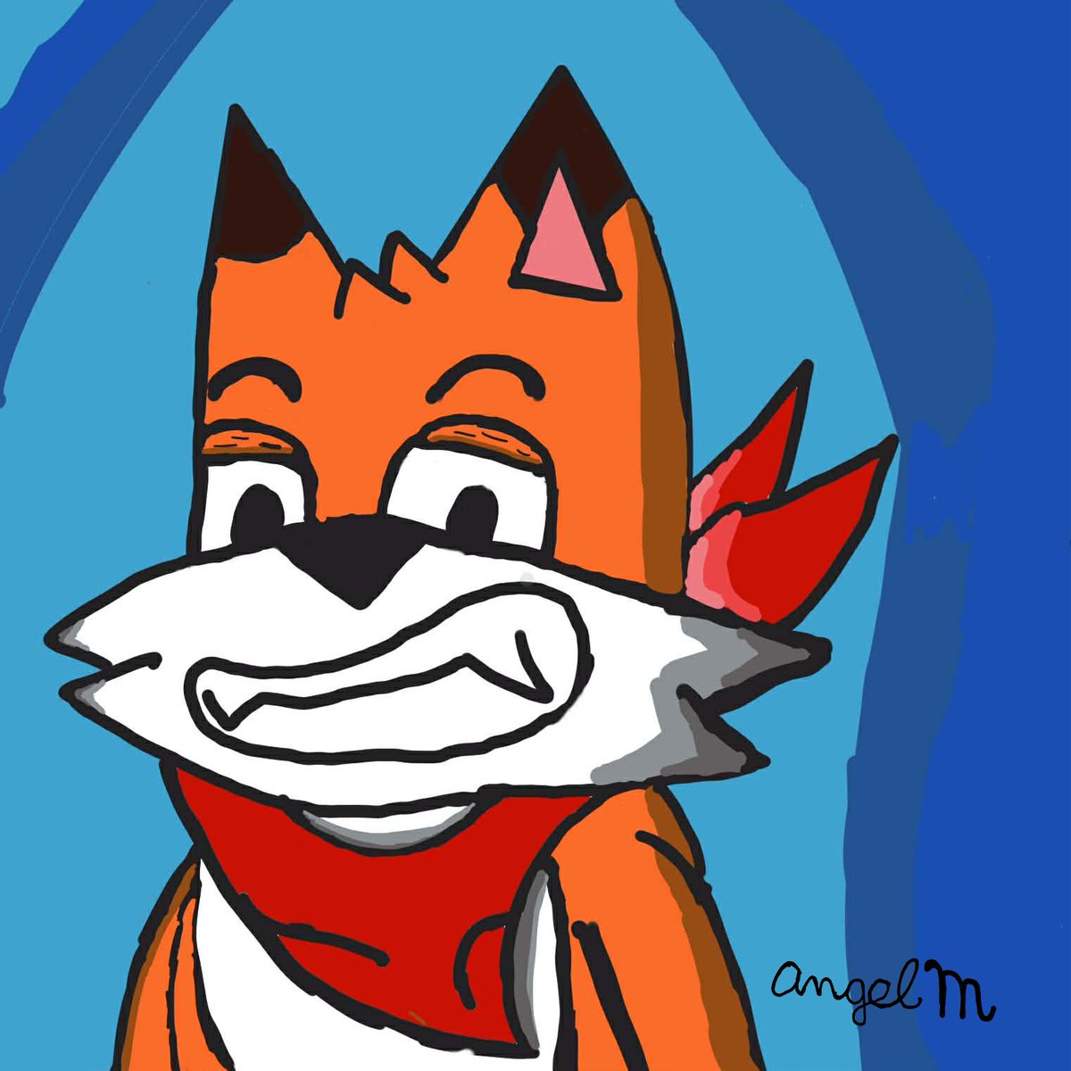skull_octopus's tweet photo. Ichy the fox #drawing #art #artist #fypシ゚ #support https://t.co/bziYXS1UMF