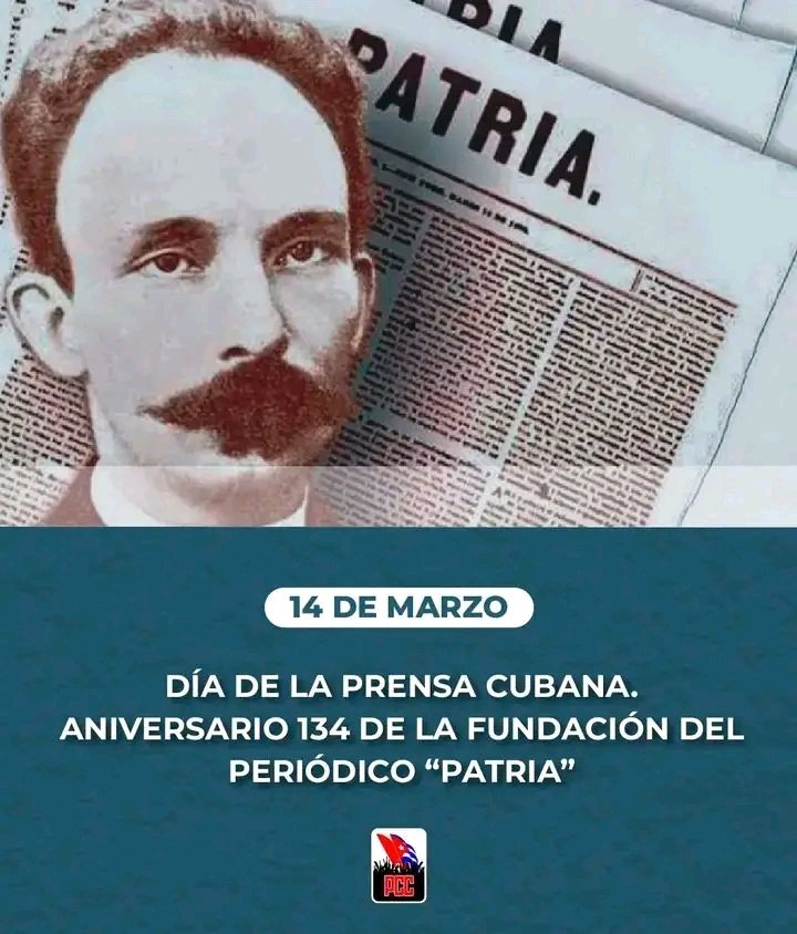 Muchas felicidades a todos los periodistas cubanos en este día.
#CubaEstáFirme 
#CubaVencerá 
#CautoCristo
#Granma