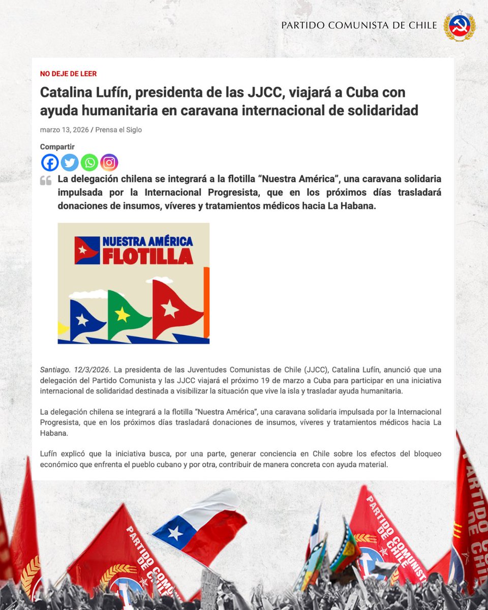 Partido Comunista de Chile tweet media