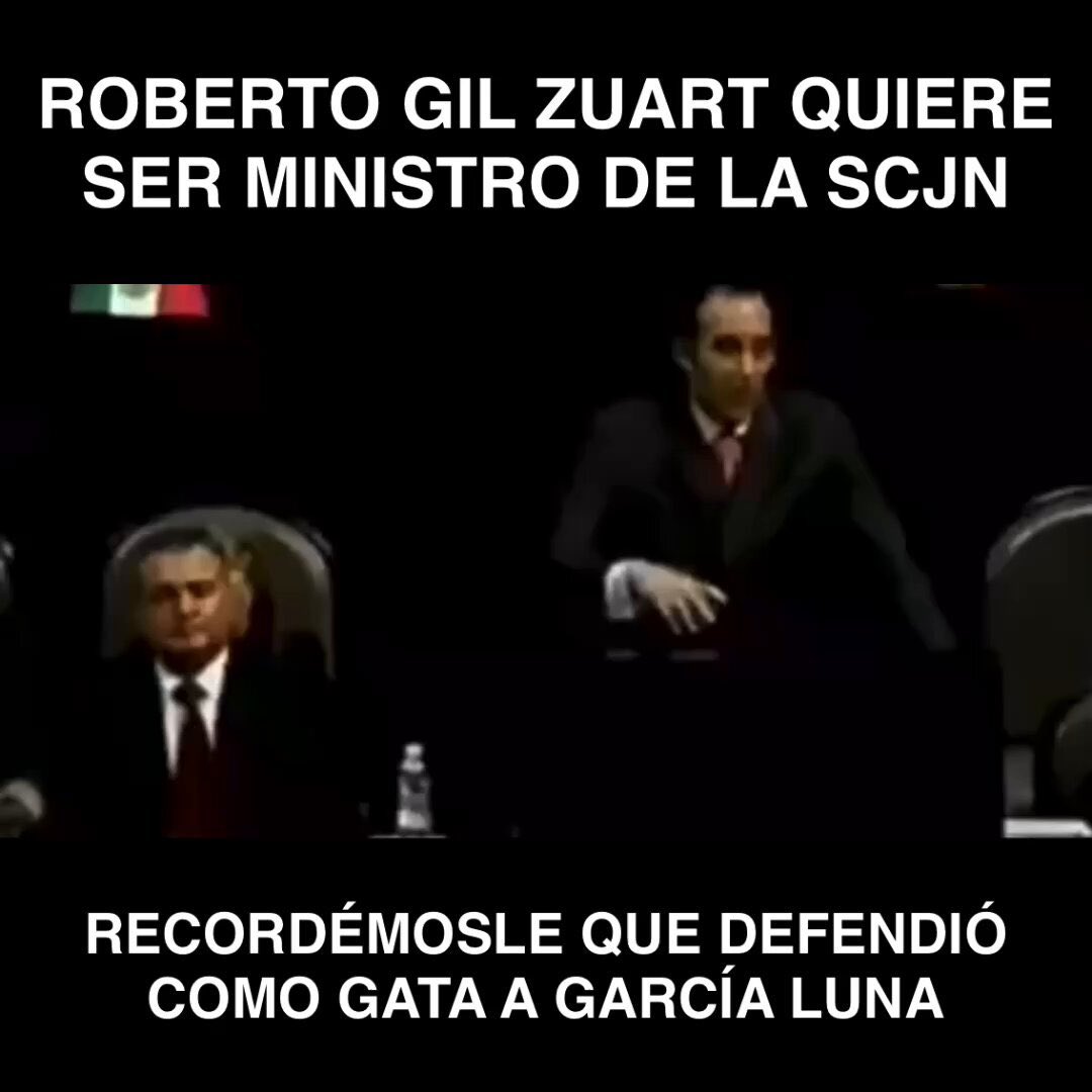 Este wey quería ser ministro de la corte para poder amparar a sus patrones narcos