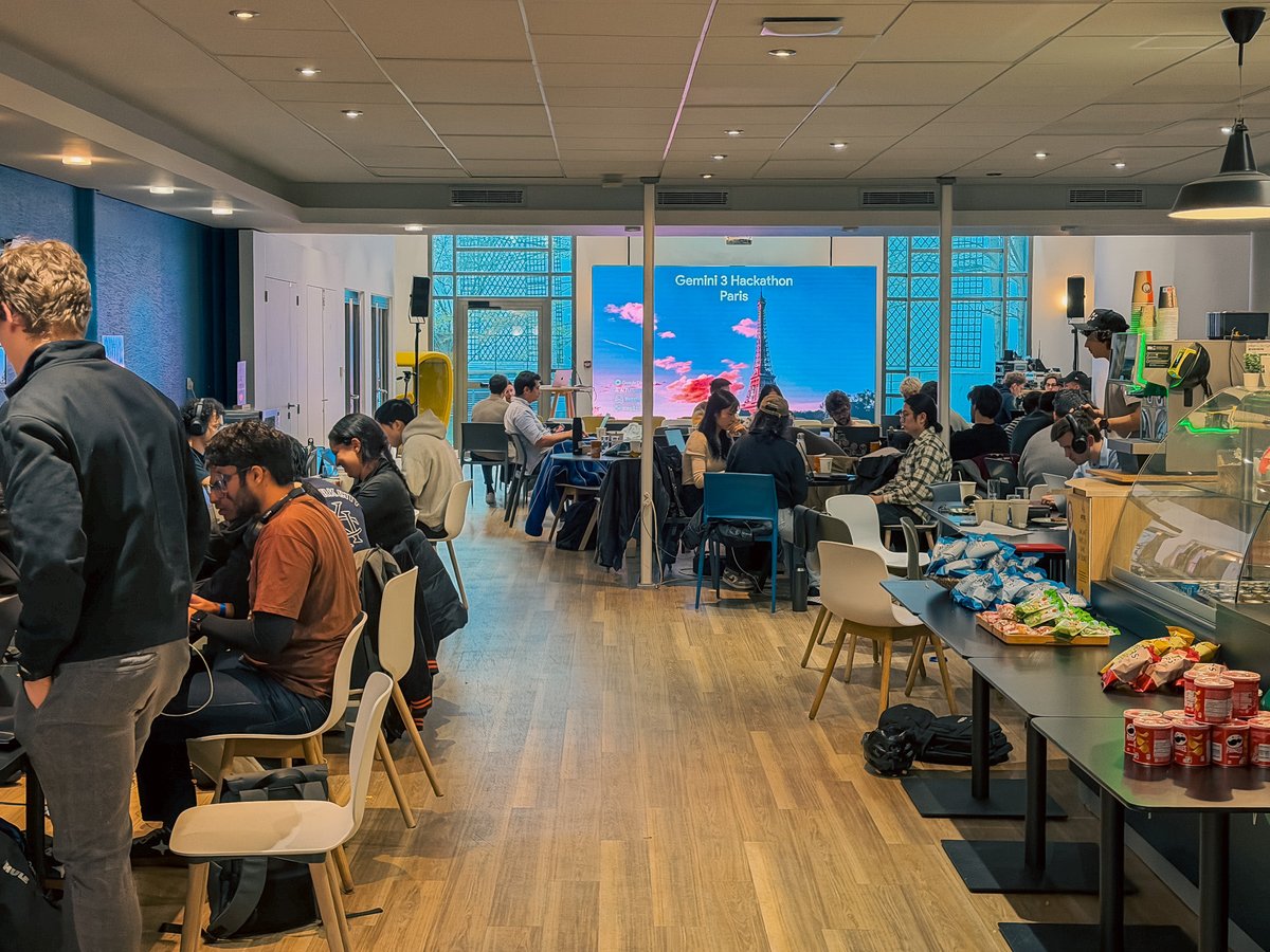 Gemini 3 Hackathon Paris is 🔥