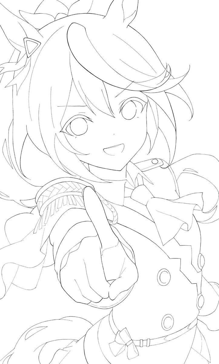 ErozinCorn's tweet photo. Tokai Teio 

#wip #Tokaiteio #umamusume #fanart https://t.co/qXXOKpqwGu