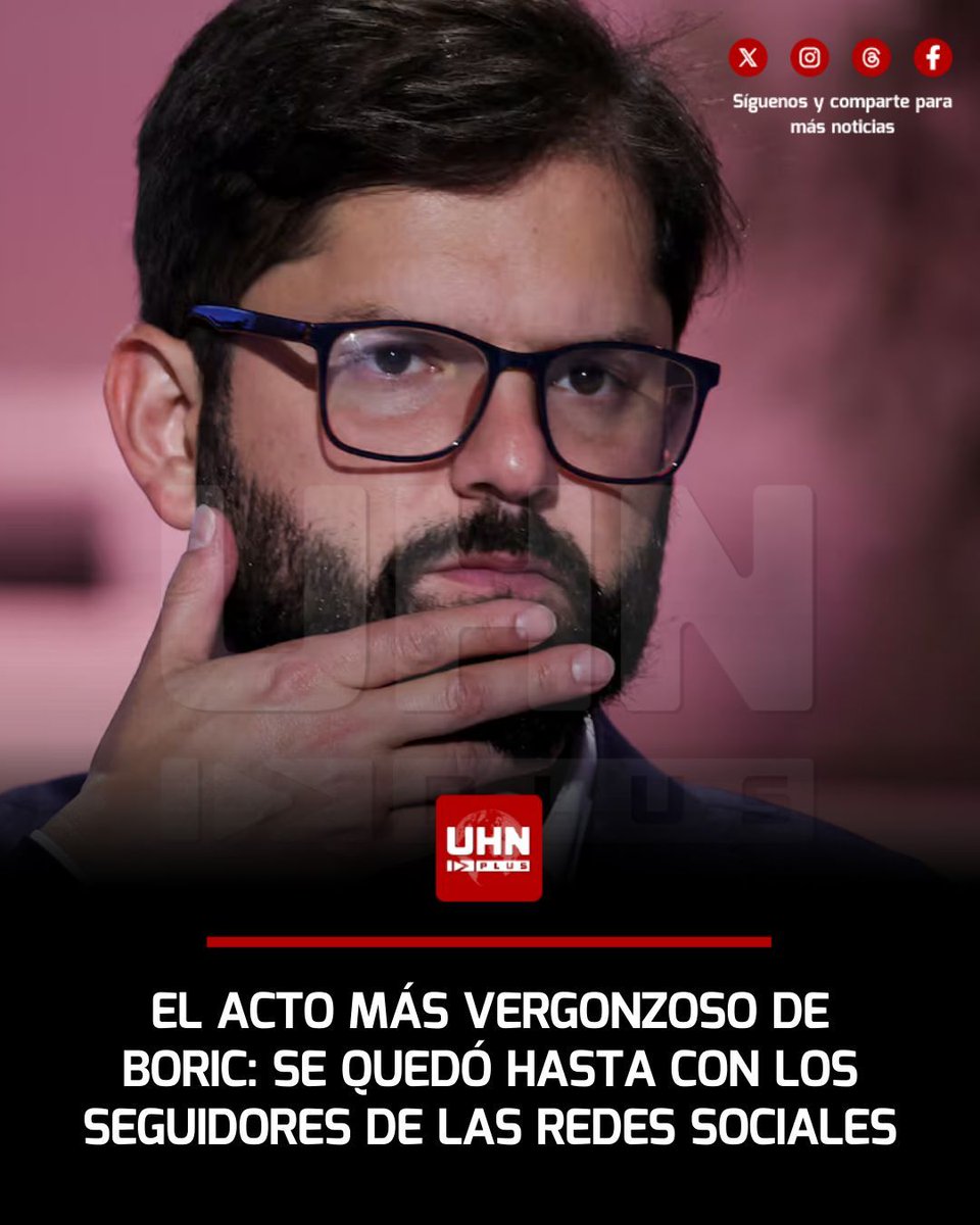 🇨🇱‼️ | Desde que instalaron en la sociedad, las cuentas oficiales de la presidencia chilenas en las redes sociales tenían una tradición: los seguidores y las cuentas son institucionales por lo que se traspasaban de manera íntegra a la siguiente administración. En este caso,