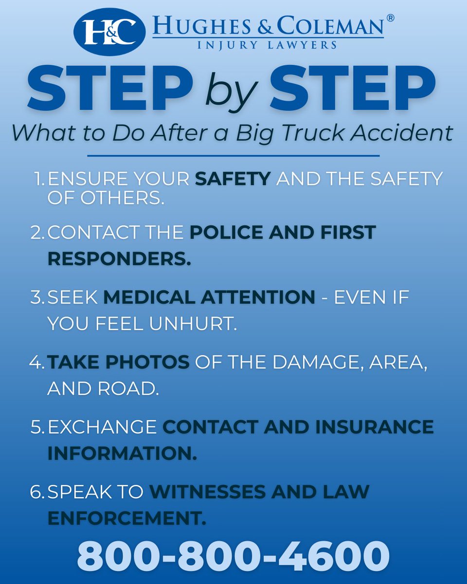 Hughes & Coleman Injury Lawyers tweet media