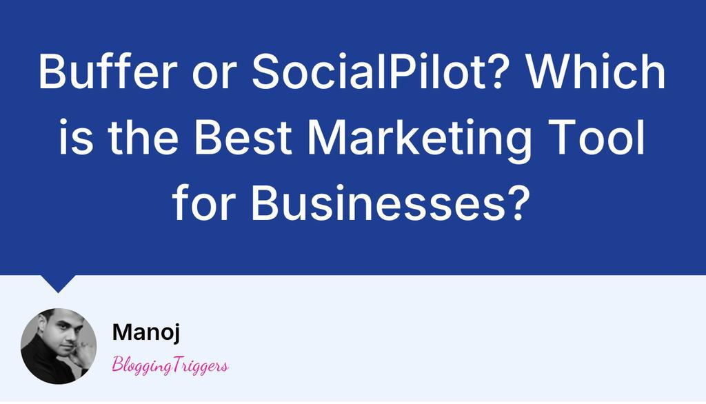 Blogging Triggers tweet media