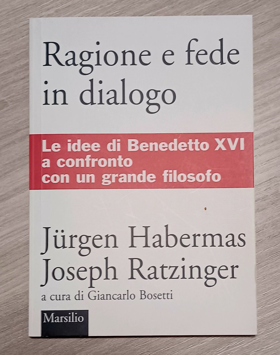 AVarignana's tweet image. In memoriam di due grandi #filosofi  tedeschi : #Ratzinger e #Habermas