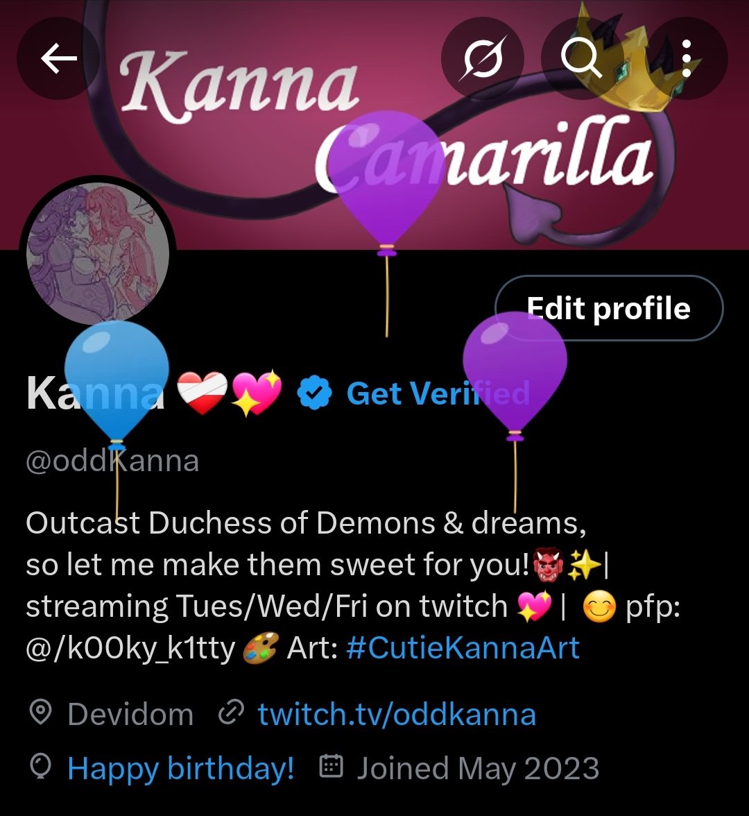 oddKanna's tweet photo. It's TIIIIIIME!!!
Doing my 12hr bday stream right NOW! 
Hope your celebrating with me ❤️‍🩹💖 https://t.co/TTJvIIXaE4