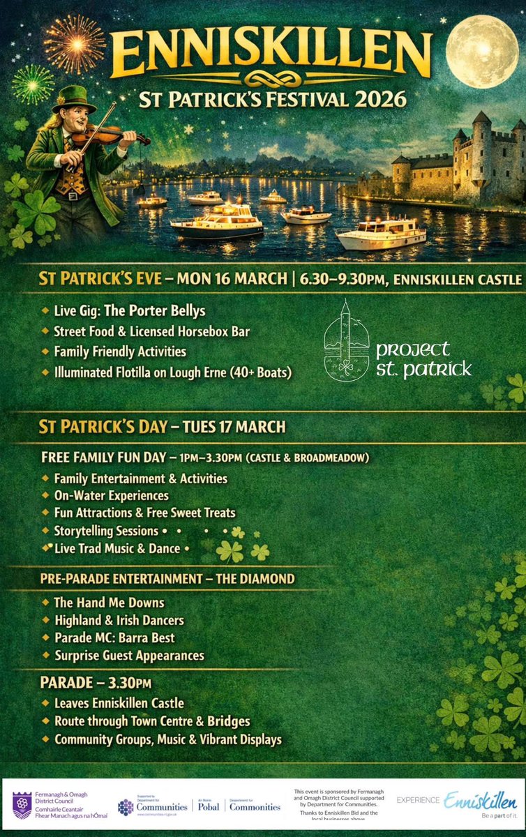St Patrick tweet media