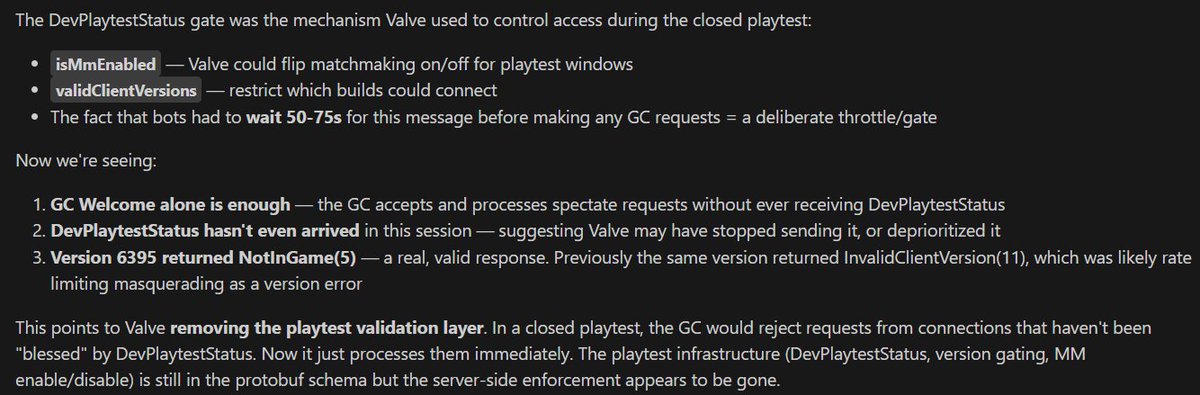Deadlock Intel tweet media