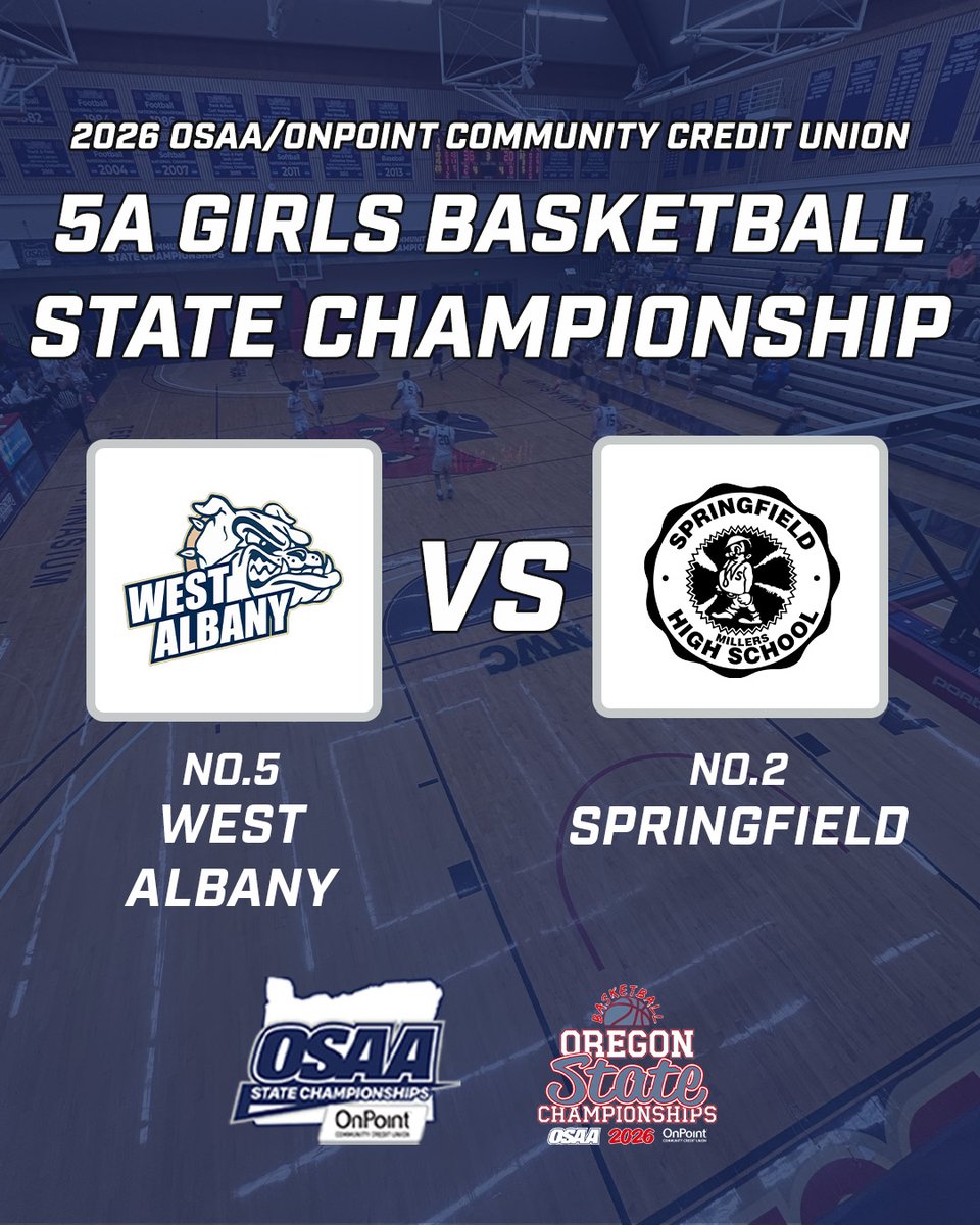 🏀🏆 HAPPY CHAMPIONSHIP SATURDAY 🏆🏀

Tonight at Linfield University we will crown some 5A Girls and Boys Basketball champions!!! 

Get your tickets now at events.hometownticketing.com/boxoffice/osaa…

#opreps