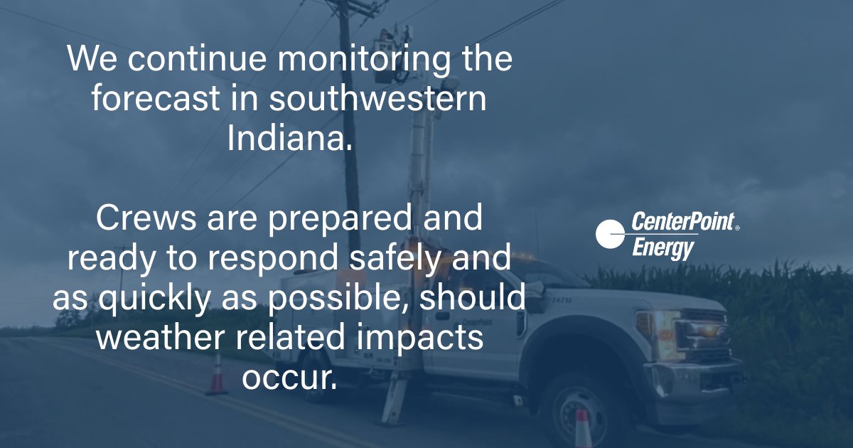 CenterPoint Energy - Indiana tweet media