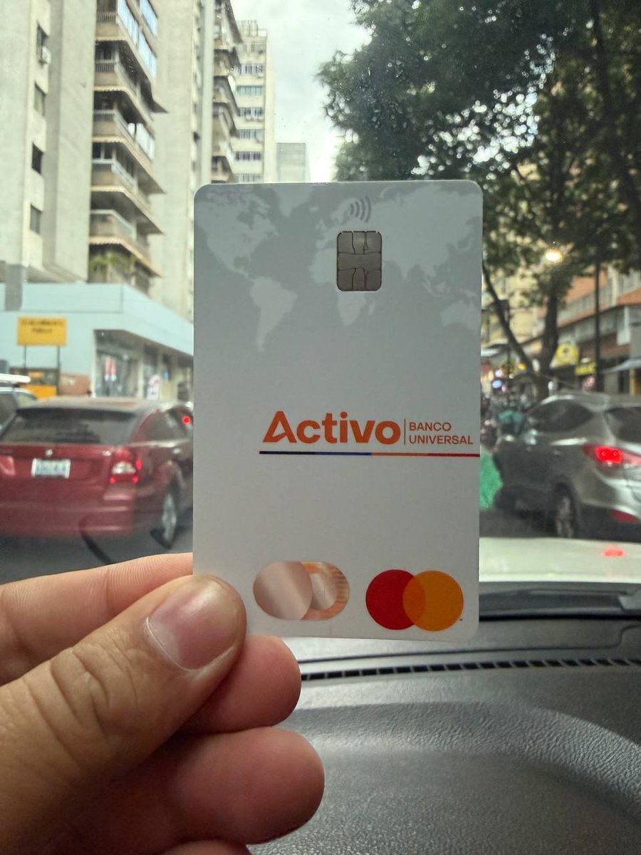 Fintechccs's tweet image. 🚨 El usuario "DB" en Telegram compartió una foto de la tarjeta #Mastercard prepagada de @bancoactivo, próximamente estará en línea su mecanismo de compra de divisas por subasta.