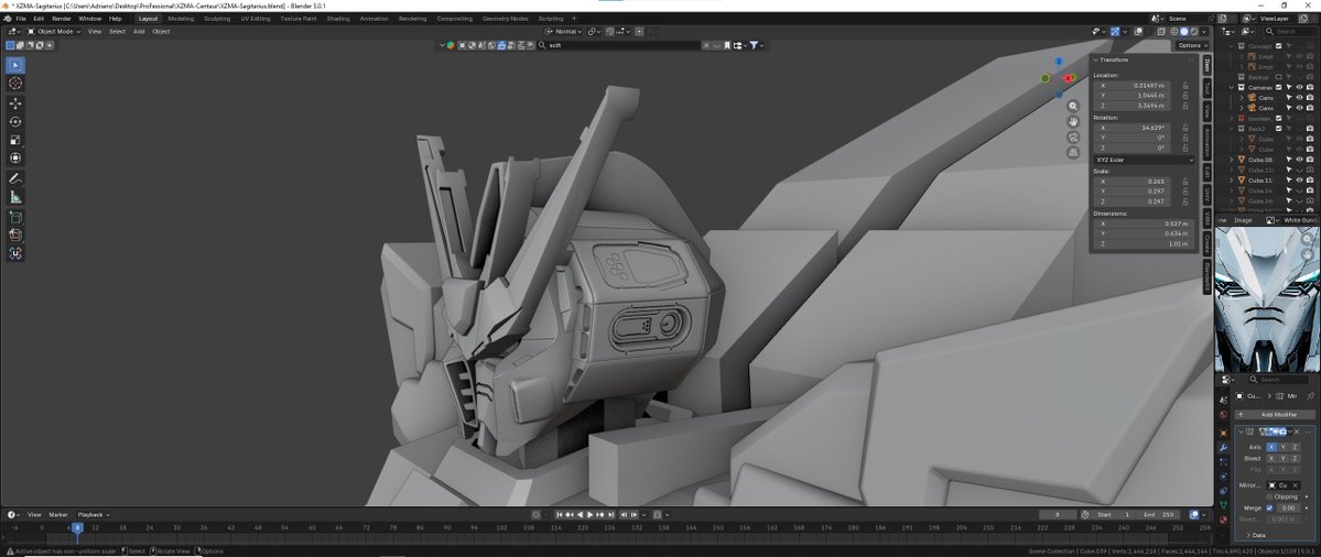 Razor 3D tweet media