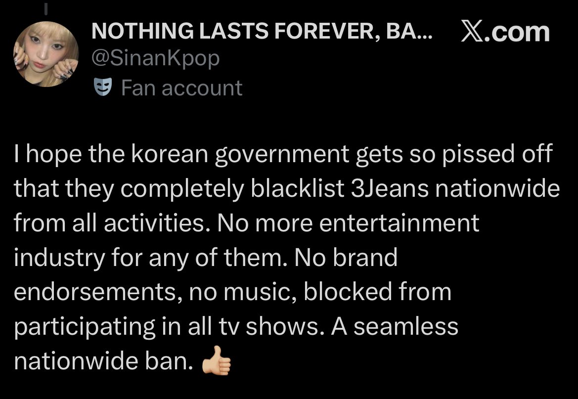 mhdhhprotect's tweet photo. REPORT &amp; BLOCK ‼️DON'T INTERACT‼️

@.SinanKpop
link: https://t.co/TV4uQTTMTM

• hate, abuse, or harassment
  odio, abuso o acoso

• spam

⚠️ : denunciar antes de bloquear | Report before block https://t.co/zBpx4Z24rp