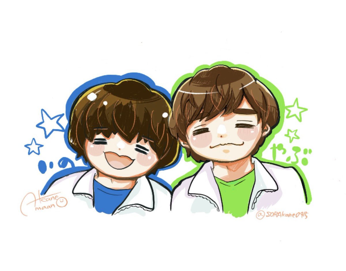 おじゃましました💚💙ロースちゃんももたろちゃんありがとうございました！