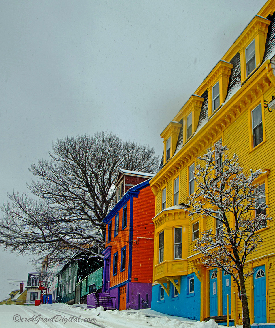 NaturePaparazzi's tweet image. "Spring Storm" - Sewell St, Saint John, NB #ExploreNB #ExploreCanada #ThePhotoHour #SnowHour #StormHour #ShareYourWeather #Architecture