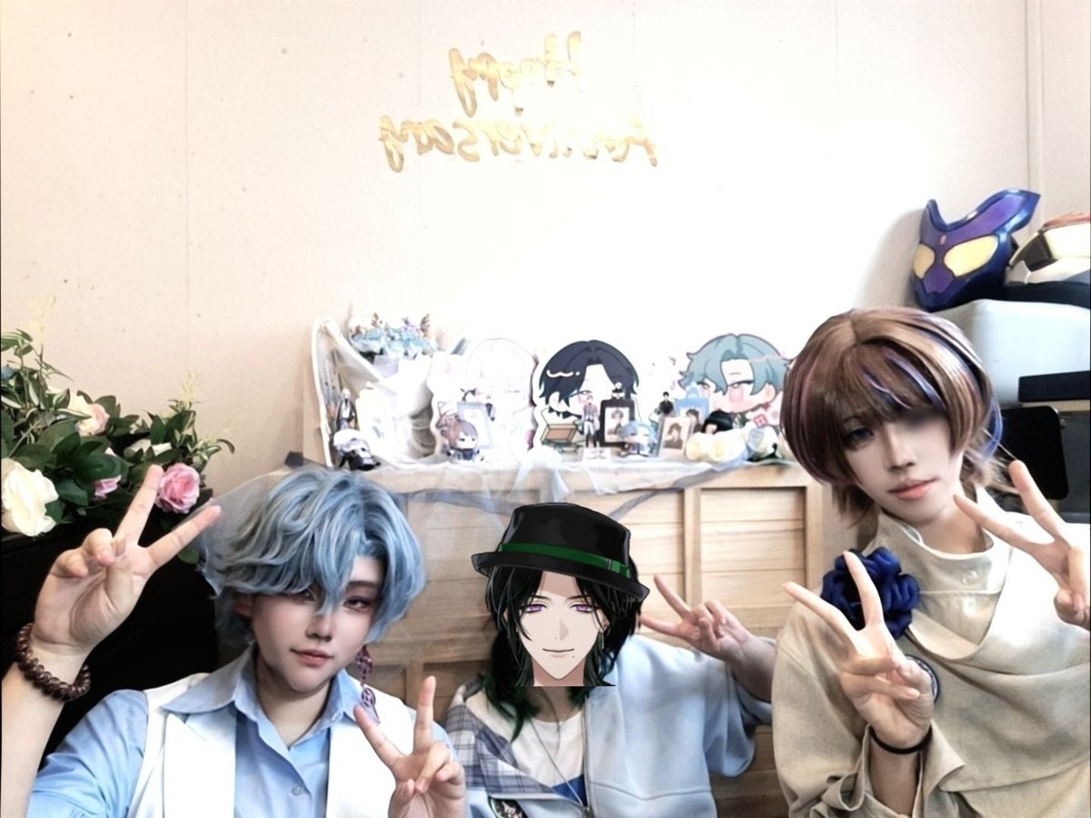 2434oclock's tweet photo. thank you everyone for coming down to true to hz : by the beat fan cafe!!! 

we appreciate everyone's support and enthusiasm and hoped everyone had a lovely time 🤍

true to heart !

#ZealGinjoka #KaelixDebonair #Seible #Freodore #BYTHEBEAT1stAnniversary https://t.co/TmrWgTEaFy