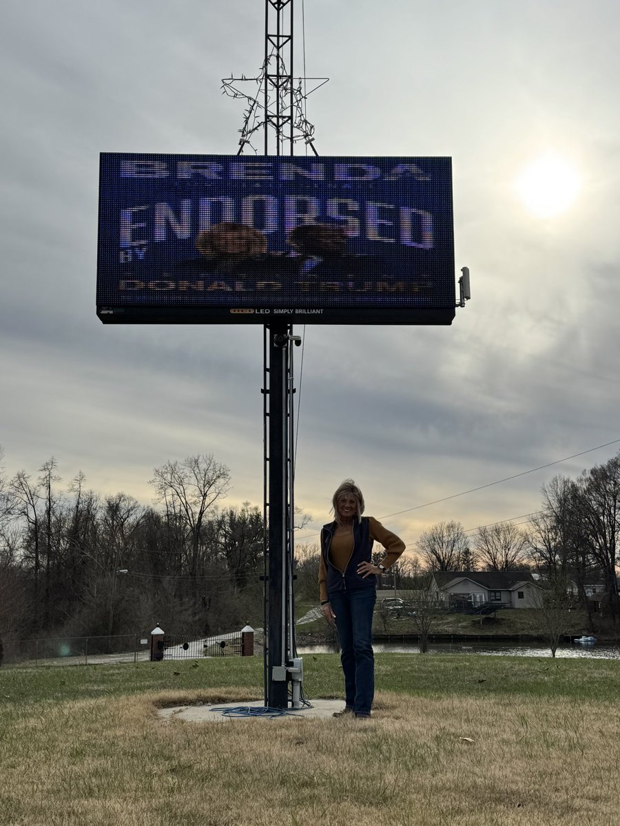The sign is right!

I am the ONLY <a href="/realDonaldTrump/">Donald J. Trump</a>-endorsed candidate in District 38, and I am ready to SERVE YOU!

It's time to send a pro-Trump conservative to the Indiana State Senate!