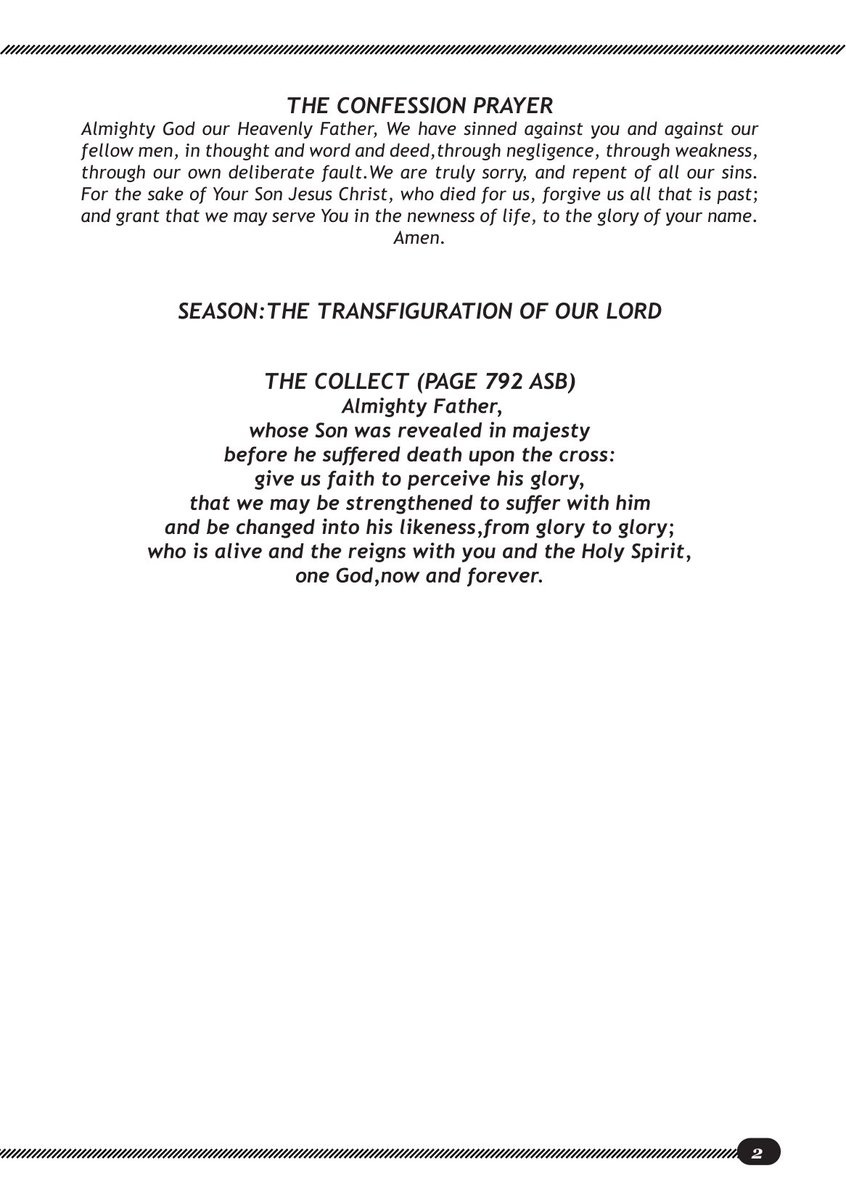 allsaintskla's tweet photo. SUNDAY BULLETIN
Sunday, 15th March 2026
for your FREE pdf copy of the Sunday Bulletin, click the link below:
https://t.co/S6crDpgsjw
1/2
#ASCKSundayBulletin #ASCKChurchOnline #HomeCellGuide #WordFromTheProvost #ACPUpdates #Tithe #OffertoryCollections #BannsOfMarriage https://t.co/IVxJTDMzmT