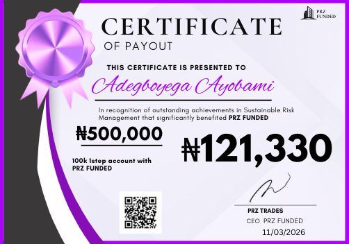 przfunded's tweet photo. 🏆Our top payouts this week 🏆

🥇GBENGA SAMUEL -  ₦170,420

 🥈DAHIRU UMAR -  ₦159,870

🥉 ADEGBOYEGA AYOBAMI -  ₦121,330

Consistency pays just Trade and Withdraw

https://t.co/SE14iPp48P https://t.co/OqpdFKlJgv