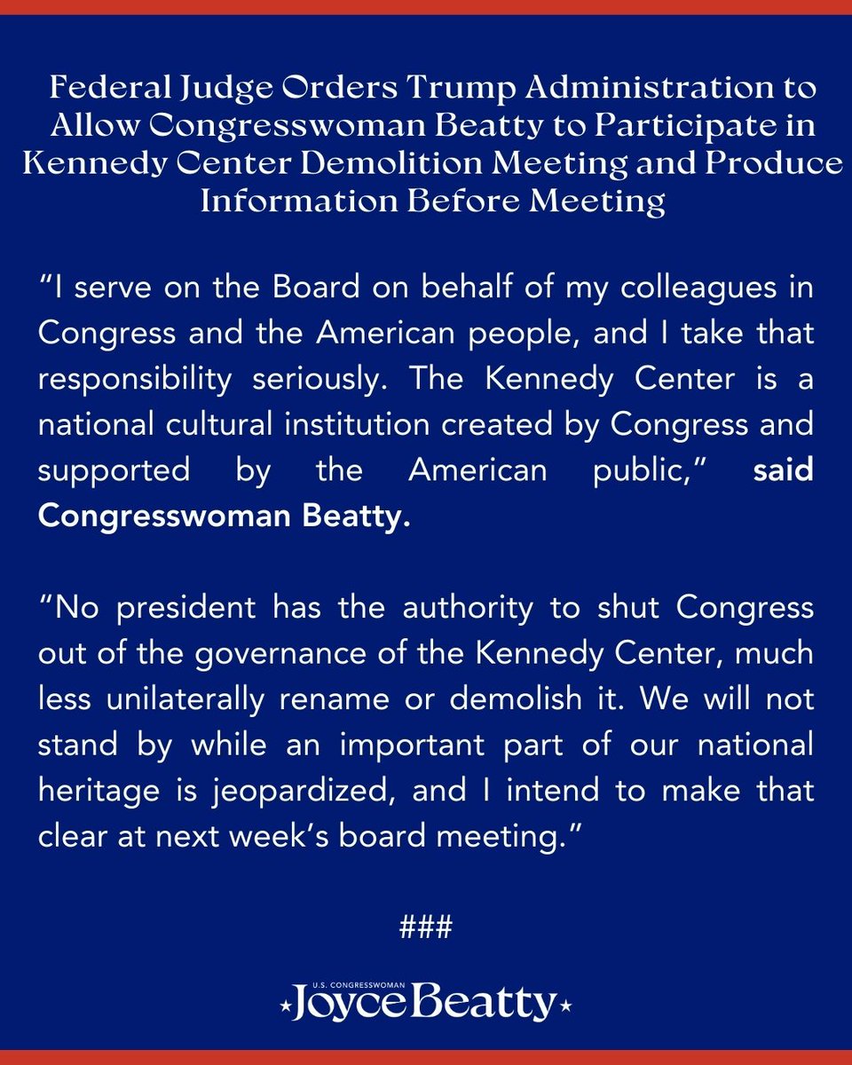 Rep. Joyce Beatty tweet media
