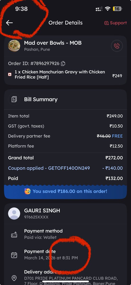 lycan786's tweet photo. @zomatocare Order Placed at 8:31PM 
Its more than Hour order not delivered yet . What should I supposed to do?
Wait till midnight for order so that I am left with No option 😂😂 https://t.co/FnW9PPf1i7