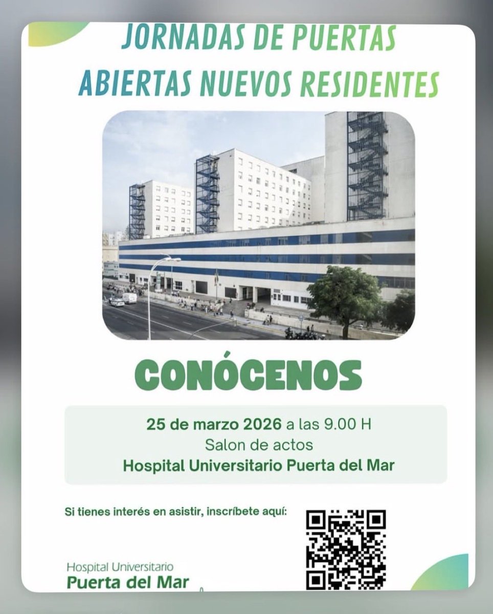 Este año estamos de estreno: recibiremos nuestro primer Residente de la recién creada Especialidad de Urgencias. No dudes en pasar por nuestra Unidad y enterarte de todo lo que podemos ofrecerte. ¡No te arrepentirás!