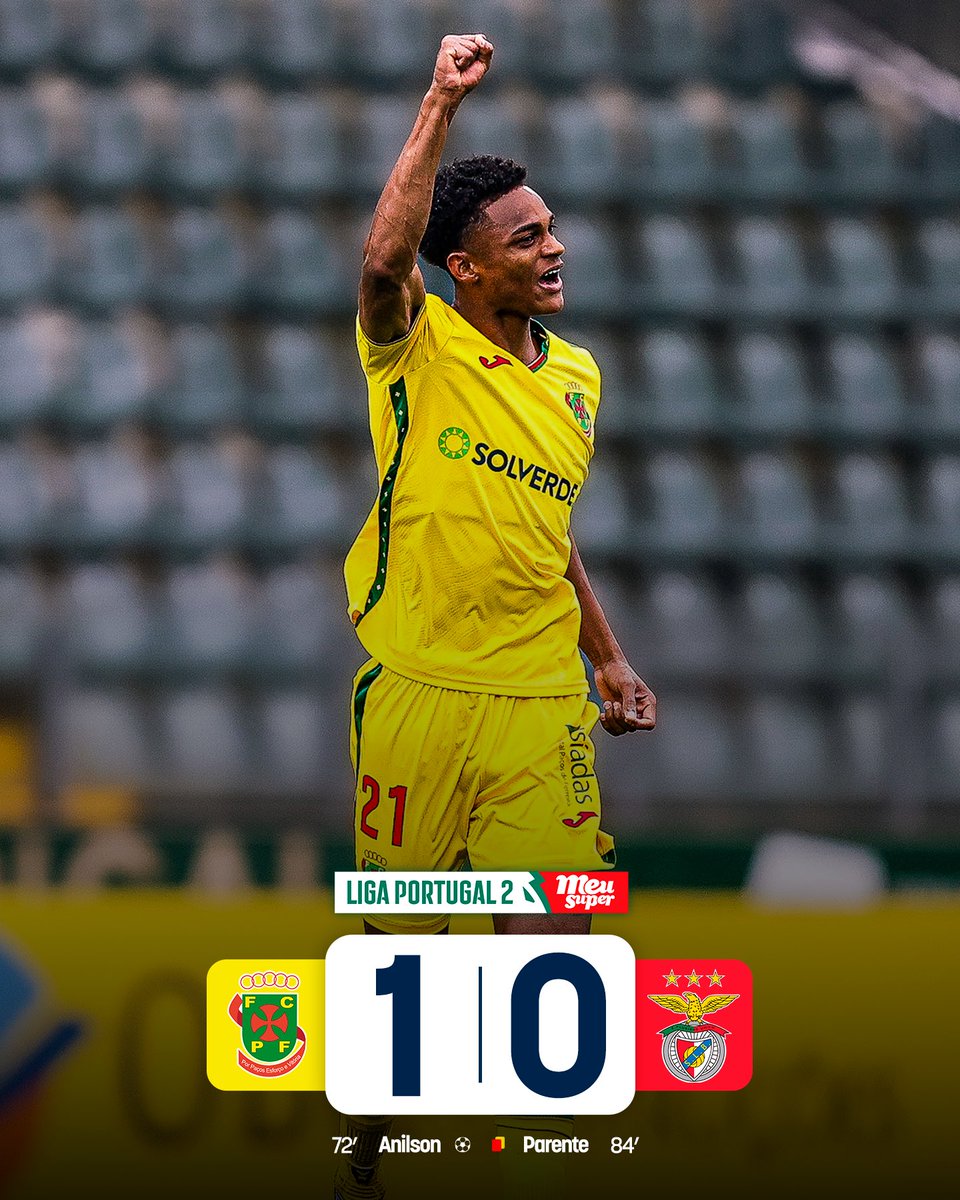 Passo a passo 👣 com mais três pontos preciosos para o <a href="/fcpf/">FC Paços de Ferreira</a> ✨

Bola mágica de Anilson coloca os Castores fora da zona de perigo (14.º lugar) ☝️

#LigaPortugalMeuSuper #FCPFSLBB
