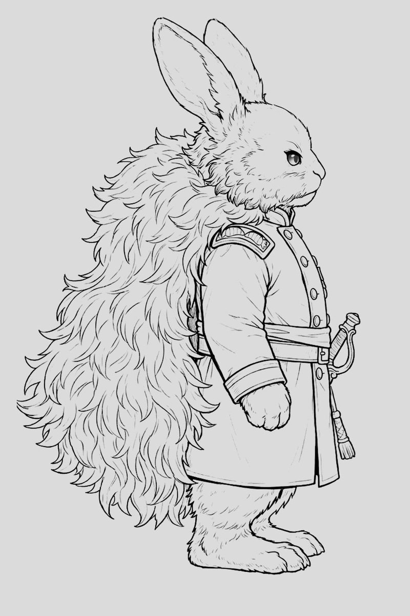 GeneralBunside's tweet photo. Got my side view line sketch! Looks so good. Will be making an updated pin later with all the references and update info. https://t.co/n5lXvt3X3z