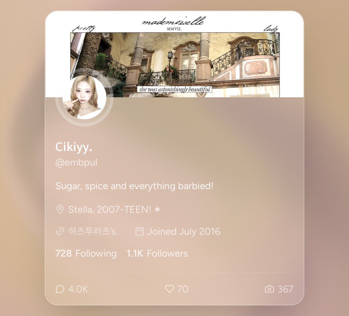 𝖢𝗂𝗄𝗂𝗒𝗒. tweet media
