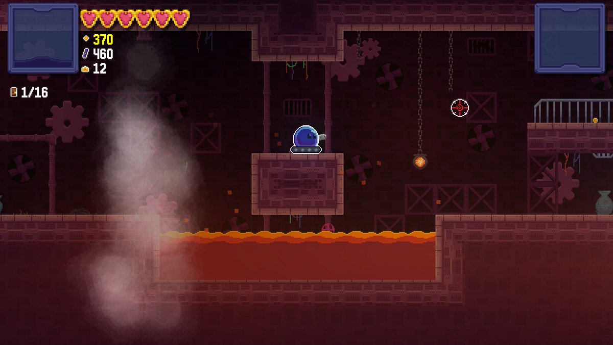 plungeofsludge's tweet photo. We've been hard at work revamping one of our levels in our roguelite! Here is a before and after comparison! Now it really does feel like an underground factory!

#indiegame #rougelite #ScreenshotSaturday #gamedev https://t.co/J5d10TCQpO