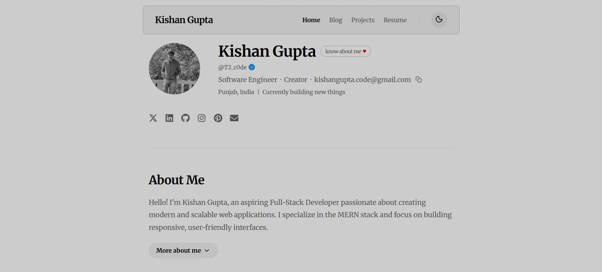 Kishann.dev tweet media