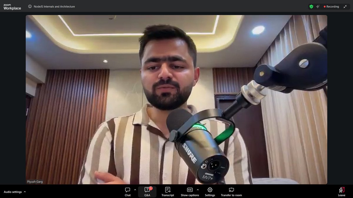 ritikraghu_dev's tweet image. Day 17
Today's update:
- JavaScript runs differently in Node.js vs the browser.
- Understood the Node.js architecture.
- Got one assignment also
Thanks @piyushgarg_dev sir and @Hiteshdotcom sir for making tough concepts simple.

@ChaiCodeHQ @nirudhuuu @yntpdotme
#chaicode #NodeJS