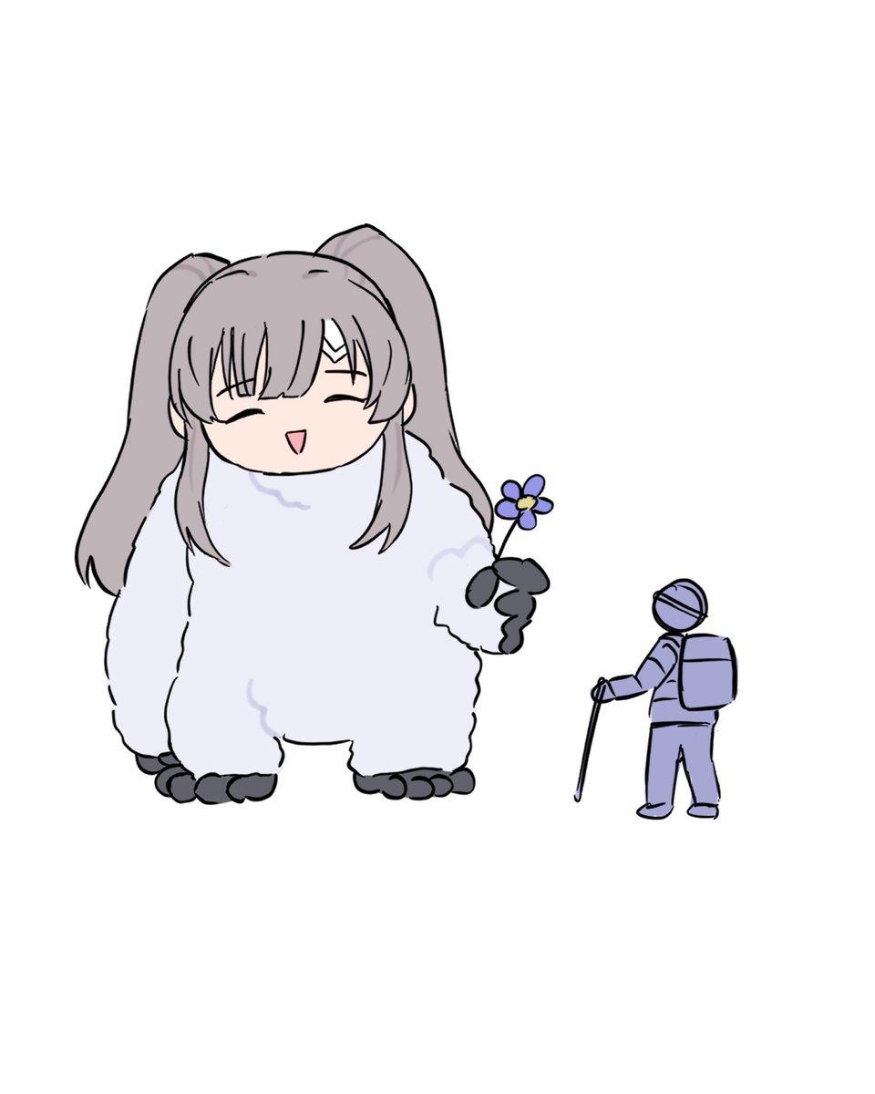 フォロワーとの会話で生まれたビックフット霧子 