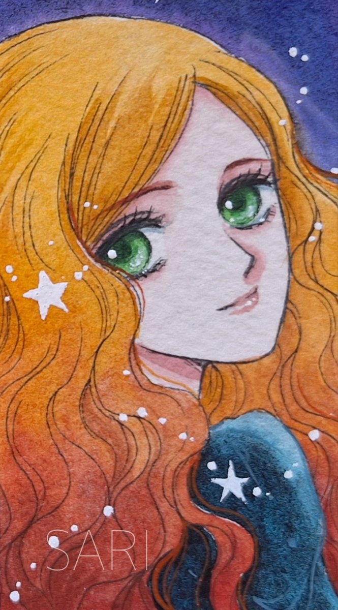 沙里🌙小さな画室🌠今年もどうぞよろしくお願い致します🙇 tweet media