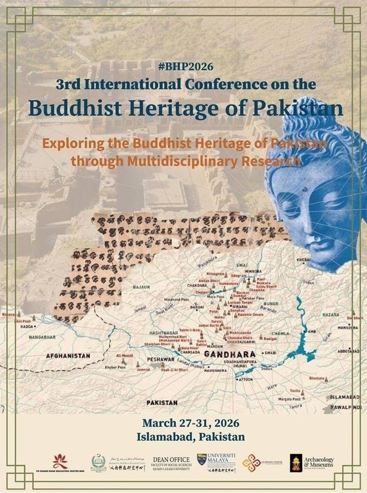 PreetK25's tweet photo. The Gandhara Paradox: Pakistan celebrates ancient Buddhist art via 2026 conference &amp; tourism festivals, yet erases its living legacy through neglect, vandalism, &amp; laws persecuting minorities. Heritage promotion must include freedom for all faiths. #ReligiousIntolerancePakistan https://t.co/Pjzk2Kqn7l