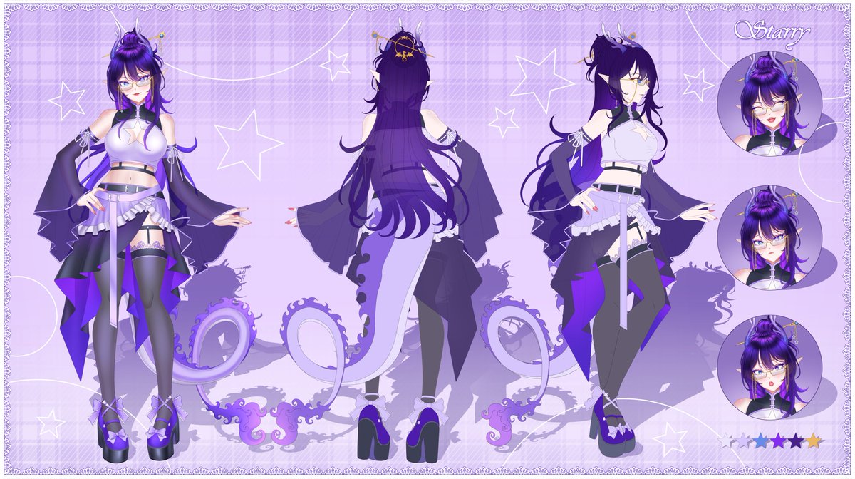 ArumiCommOpen's tweet photo. #VGenComm 
Take a look at my recent Character sheet commissions 🥰 i'm in love with every character here, they are so lovely🫶💕 https://t.co/XnfxXdxRrc