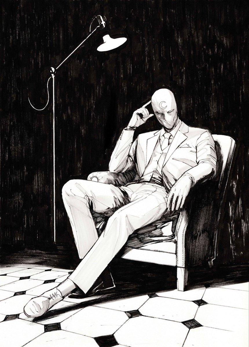 AlesCappuccio's tweet photo. Road to Megacon  

#mrknight #Marvel #moonknight https://t.co/TwkDvM6TqS