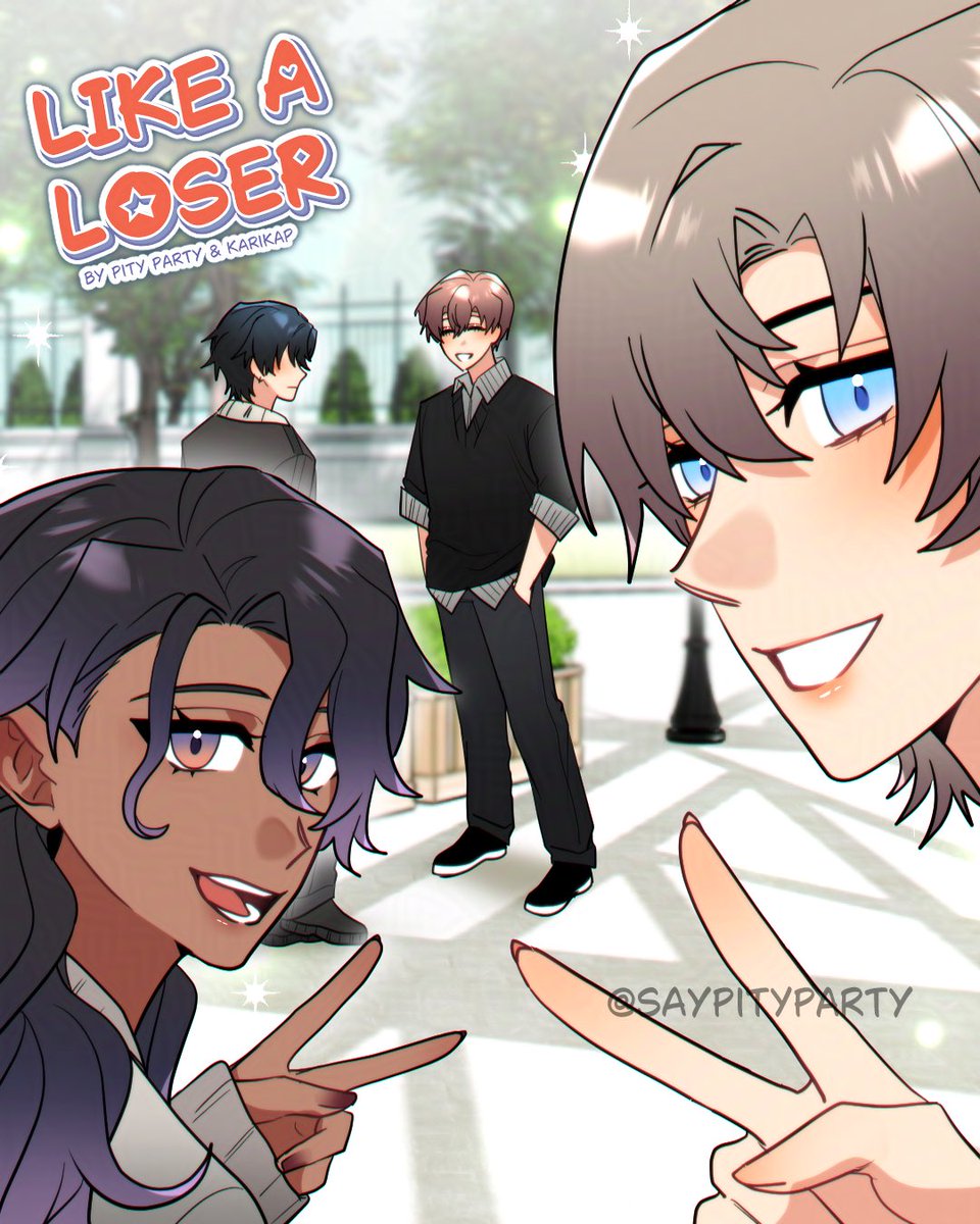 saypityparty's tweet photo. New Series Tease — Like A Loser 

A story that features 2 couples (GL and BL in one)

No release date as of yet. Just a little illustration for now 

#LikeALoser #GL #BL #WebtoonCanvas #OC https://t.co/mUQTtFLLJR