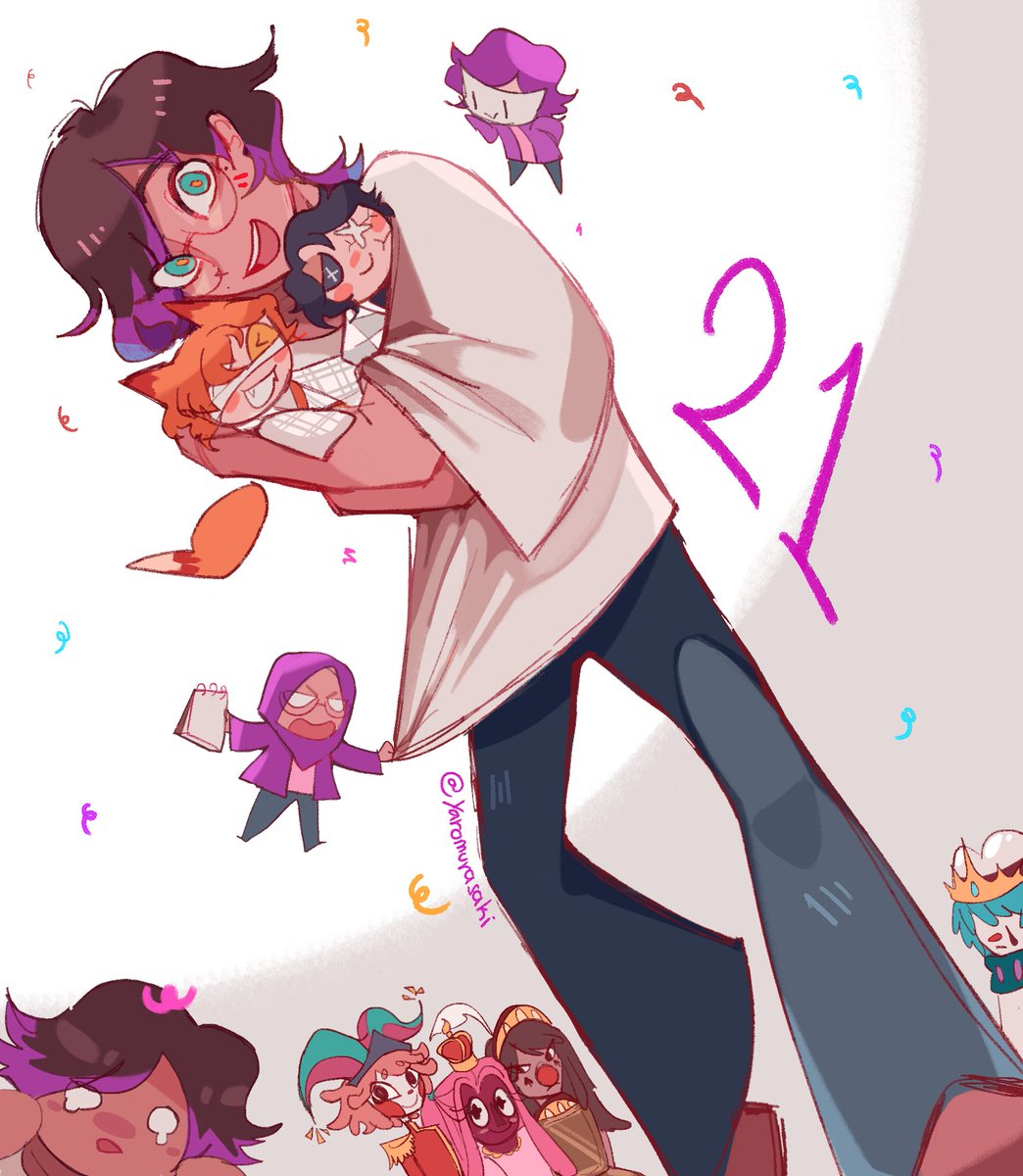 yaromurasaki's tweet photo. It's my birthday! 💜 https://t.co/KPhrHGGB8g