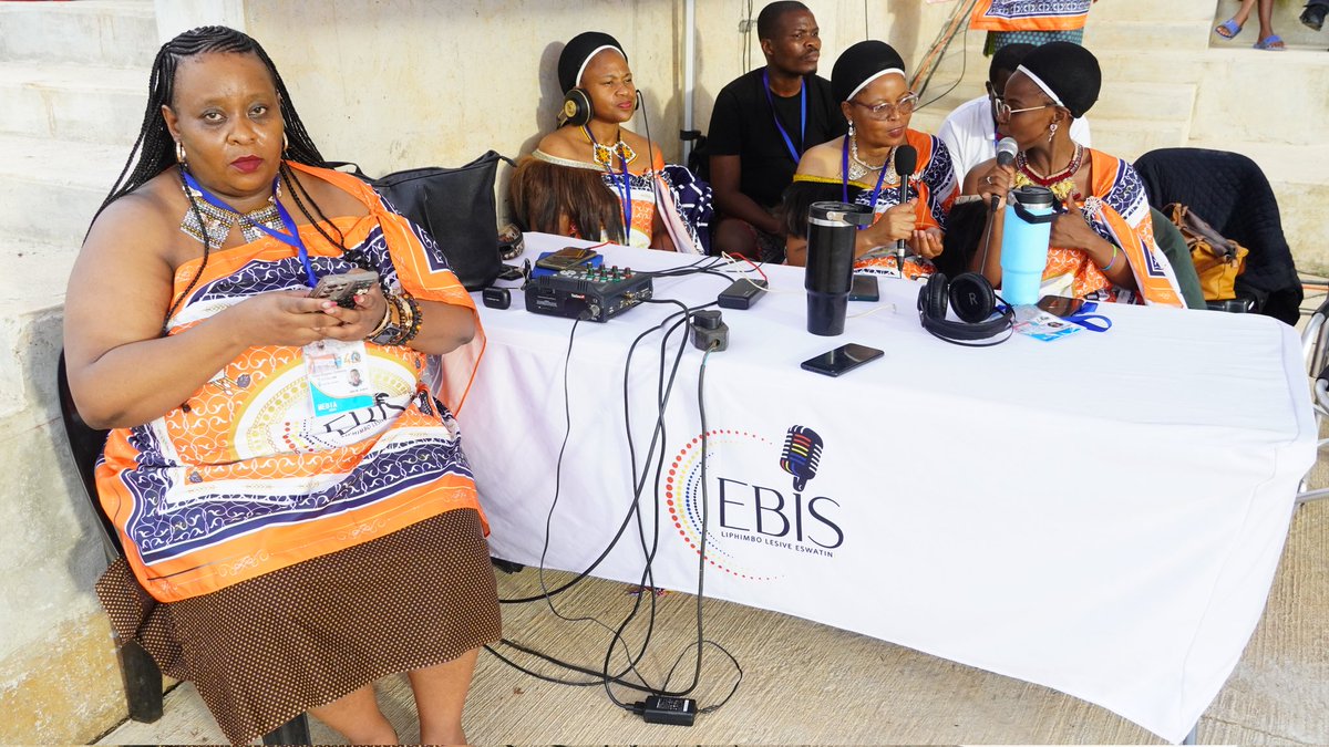 EBISRADIO's tweet photo. Hlane Buganu 2026:
#EBISRadio team on the ground at Hlane Buganu ceremony, bringing you the live events from the arena. #LiphimboLesiveEswatini https://t.co/bUEE6BrGV3