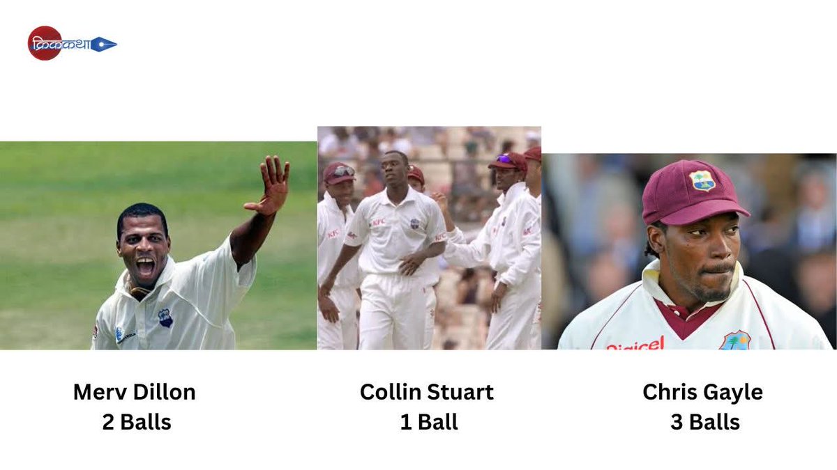 In one of the strangest incidents in cricket, the West Indies team needed three bowlers to complete an over.

While playing against Sri Lanka at Kandy in 2001, they started the over with Merv Dillon. Dillon bowled 2 balls and got injured. He was replaced by Collin Stuart, who