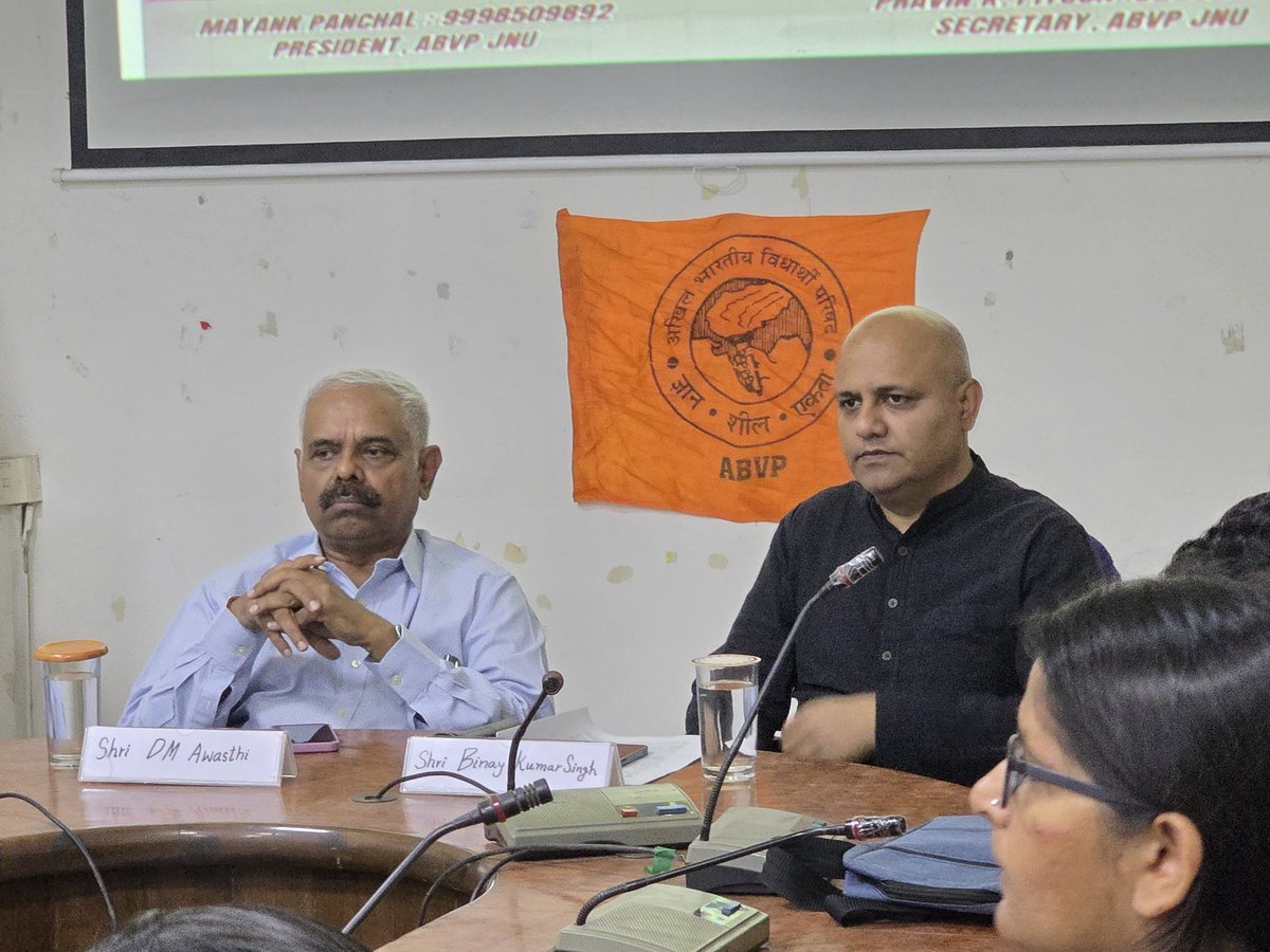 ABVP JNU tweet media