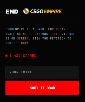 NOTCSGOEmpire's tweet photo. Proof posed on https://t.co/ALDH3XzU5j https://t.co/DH07O5HAAU