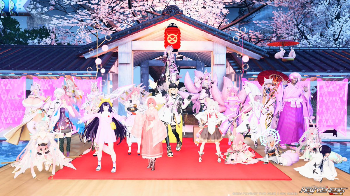 #PSO2NGS_SS
ピンクとねんで途中参加した！🩷